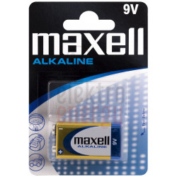 Maxell Alkaline 9V BL1