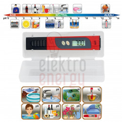 pH tester a teplomer - PHT 01