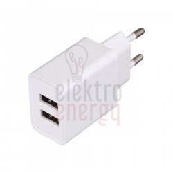 USB sieťová nabíjačka, 2.4A...