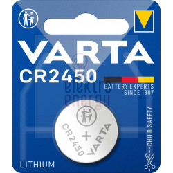 VARTA Lithium 6450 CR2450 BL1