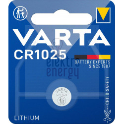 VARTA Lithium 6125 CR1025 BL1