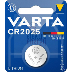 VARTA Lithium 6025 CR2025 BL1