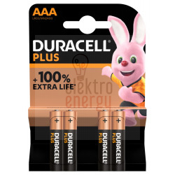 Duracell Plus MN2400 AAA BL4