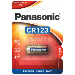 Panasonic Lithium CR123 BL1